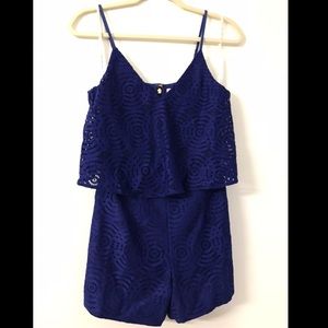 Lilly Pulitzer True Blue Romper